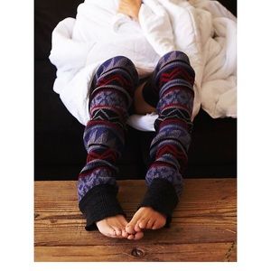 NWOT. FP Loveland Thigh Hi Leg Warmer